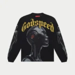 Godspeed Alexa LS T-Shirt (Black wash)