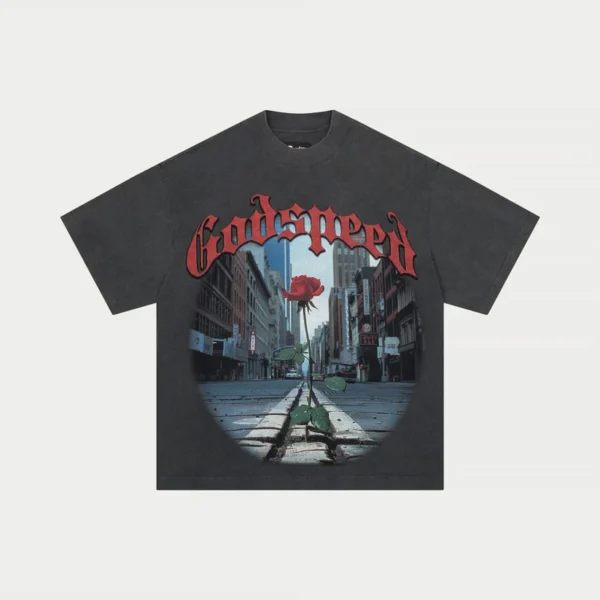 Godspeed Arose T-Shirt (Grey Wash)