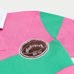 Godspeed Clothing Classic Field Rugby Shirt (Pink Green)