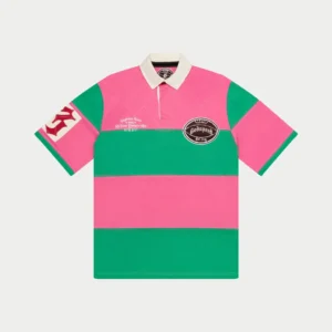 Godspeed Clothing Classic Field Rugby Shirt Pink
