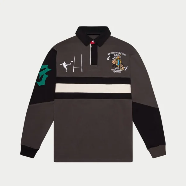 Godspeed Clothing Merrick Classic Rugby Shirt Smoke