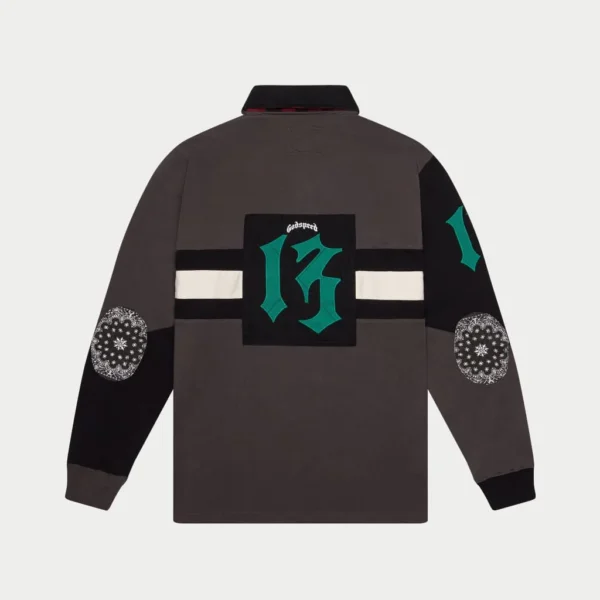 Godspeed Clothing Merrick Classic Rugby Shirt Smoke