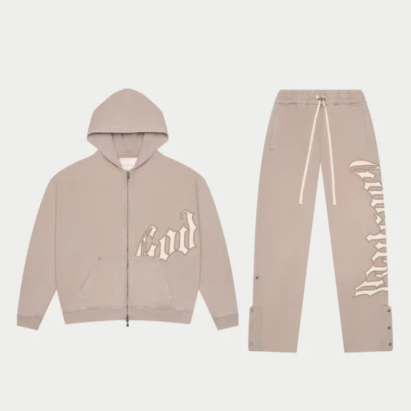 Godspeed Clothing OG Logo V2 Sweatsuit (Sand)