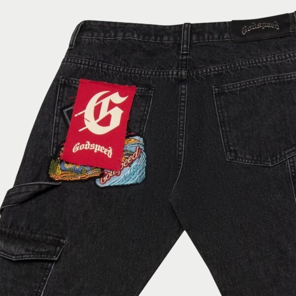 Godspeed Patchwork Denim (Black)